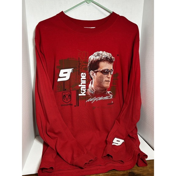 Vintage Kahne Racing Shirt L Nascar - Picture 1 of 4